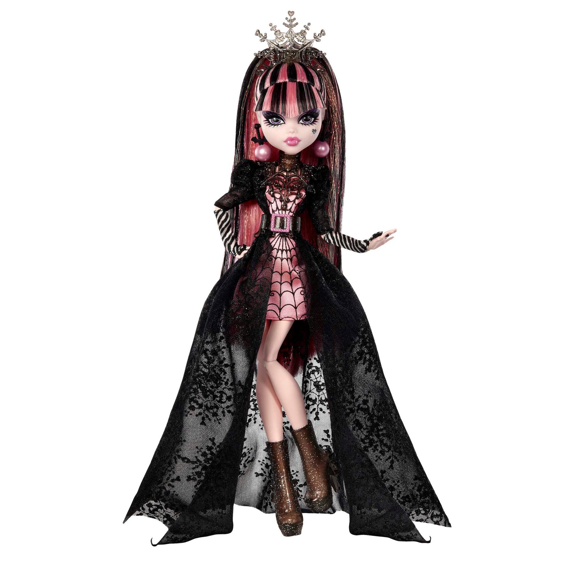 Monster High Howliday: Winter Edition Draculaura Doll - Búp bê sưu tầm mùa đông - Mattel HKX67 - Hình ảnh sản phẩm