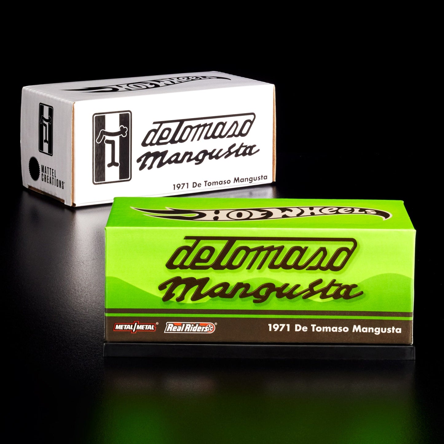 RLC Exclusive 1971 De Tomaso Mangusta - Mô hình xe kim loại 1:64 Hot Wheels Red Line Club