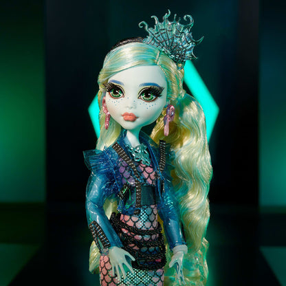 Monster High Haunt Couture Lagoona Blue Doll - Búp Bê Sưu Tầm Cao Cấp Mattel HGY91 - Hình ảnh bổ sung 4