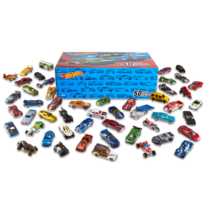 Hot Wheels Mainline 100-Car Case Pack - Bộ 100 Xe Mô Hình Sưu Tầm Mattel - Hình ảnh sản phẩm
