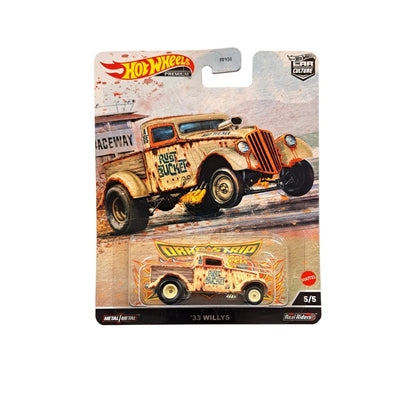 33 Willy's Gasser Pick Up - Mô hình xe sắt Die-cast - Hot Wheels FPY86