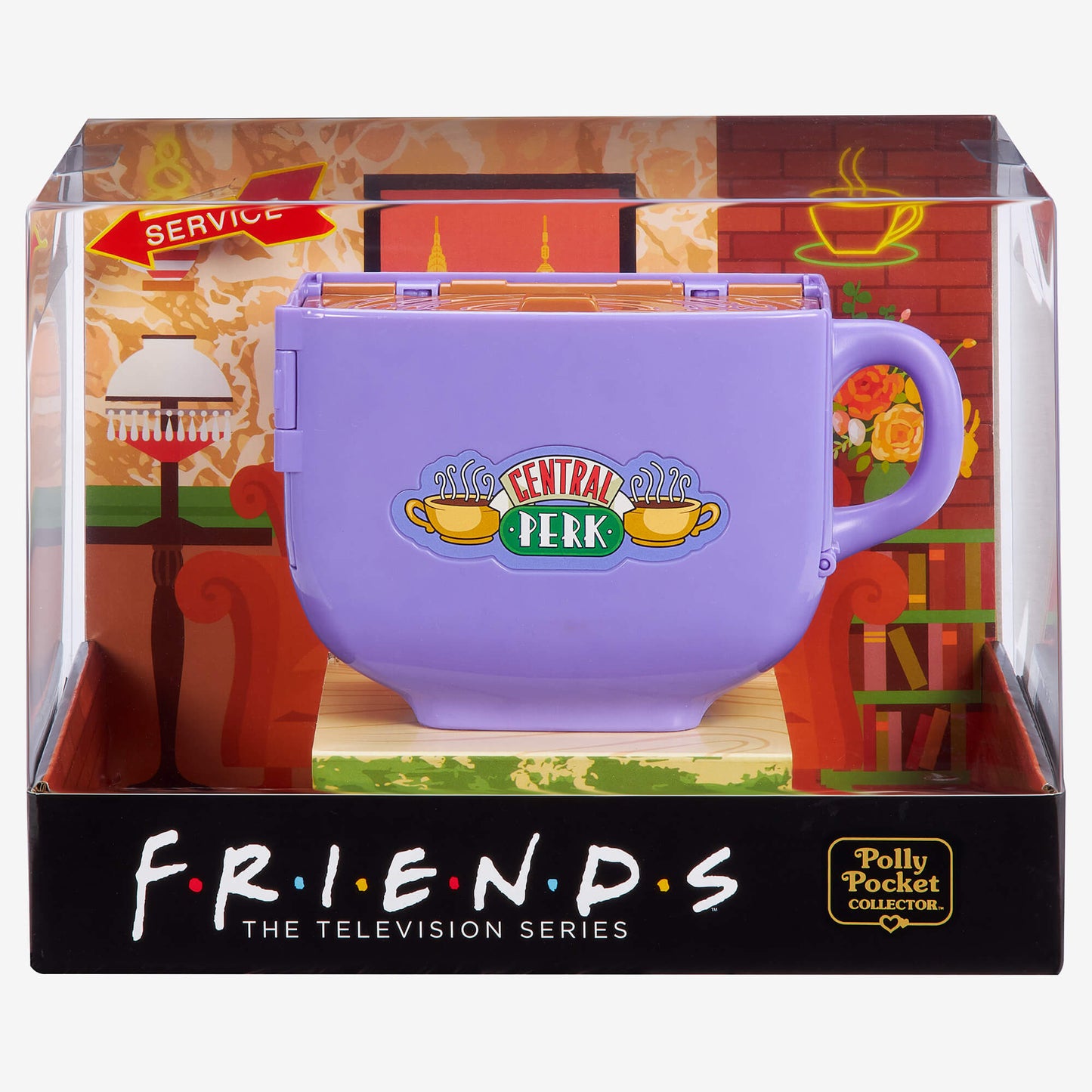 Polly Pocket Collector Friends Compact - Bộ Đồ Chơi Sưu Tầm Phim Friends Mattel HKV74 - Hình ảnh sản phẩm