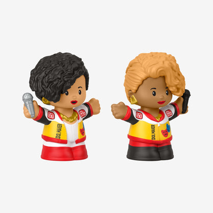 Little People Collector Salt-N-Pepa Special Edition Set - Bộ Mô Hình Figure Nhân Vật Hip-hop Mattel - Góc nhìn khác 3