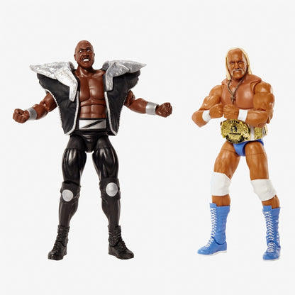 WWE No Holds Barred Ultimate Edition Hulk Hogan & Zeus Collectible Figures - Bộ mô hình đồ chơi sưu tầm cao cấp - Mattel - Hình ảnh sản phẩm