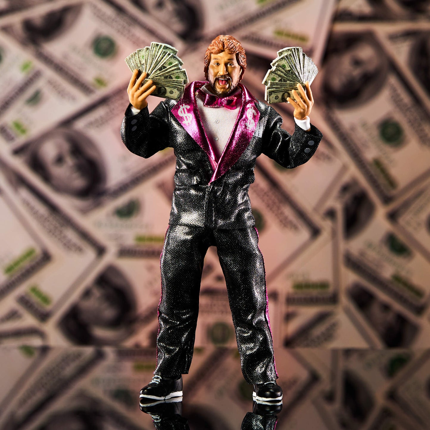 WWE Ultimate Edition Coliseum Collection “Million Dollar Man” Ted DiBiase and Ricky “The Dragon” Steamboat 2-Pack Bộ 2 Mô Hìn
