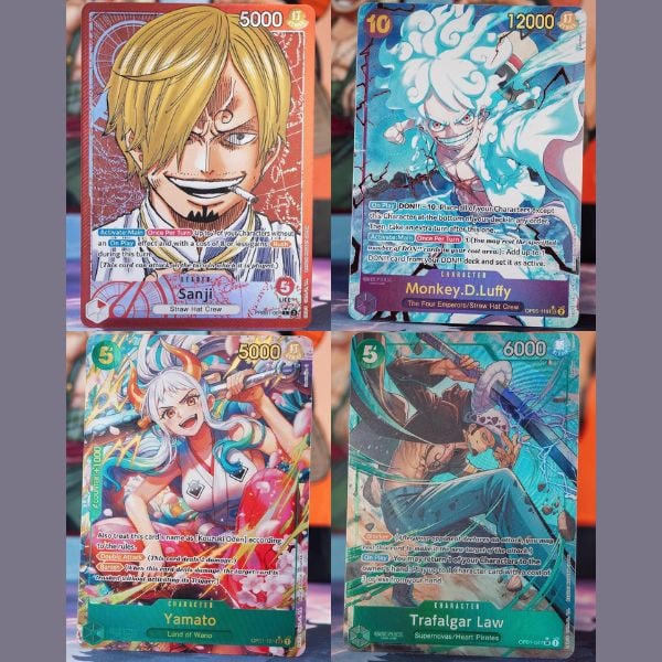 One Piece TCG PRB-01 Premium Booster One Piece Card The Best tiếng Anh