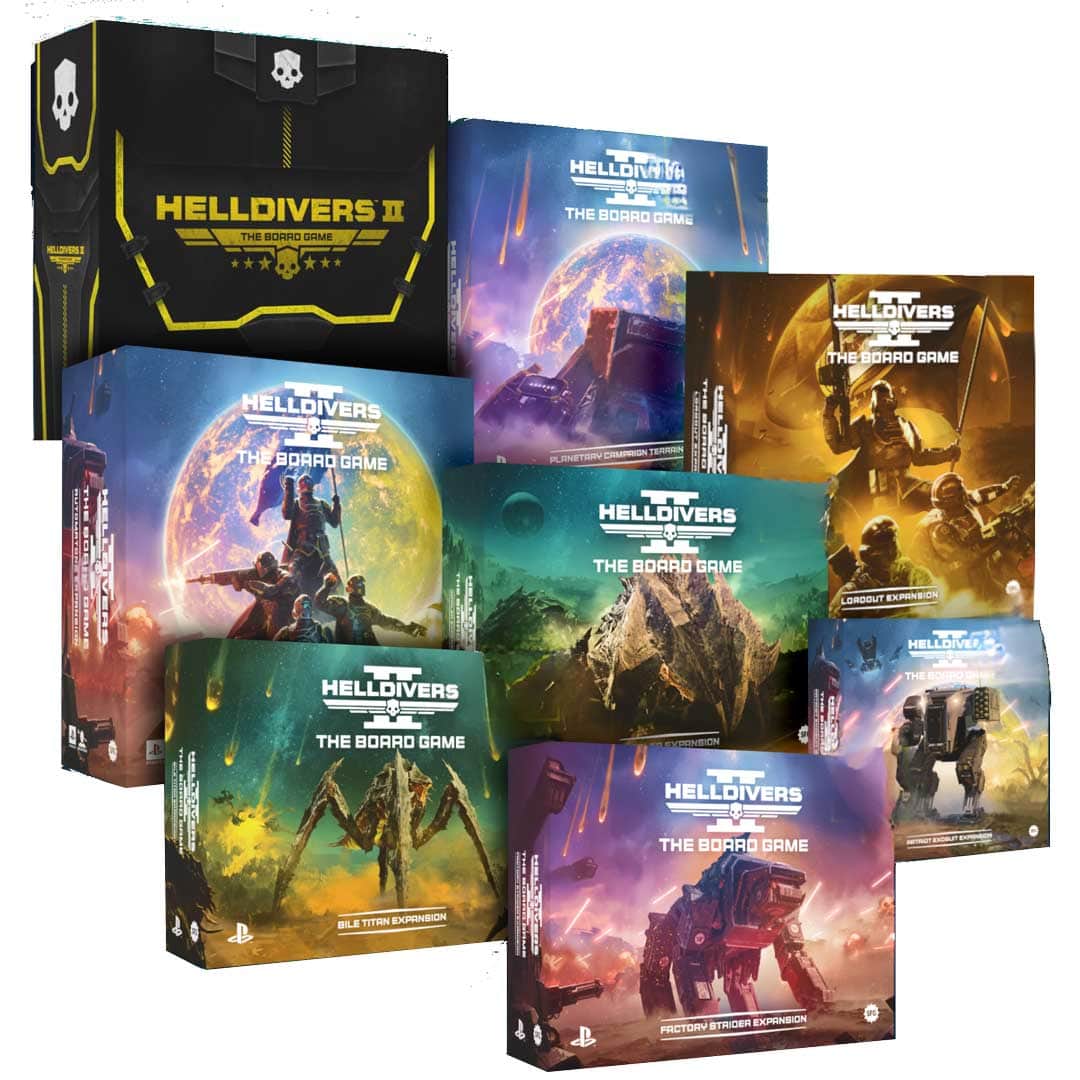 Helldivers 2: The Board Game Hell Commander Pledge (Kickstarter Pre-Order Special)