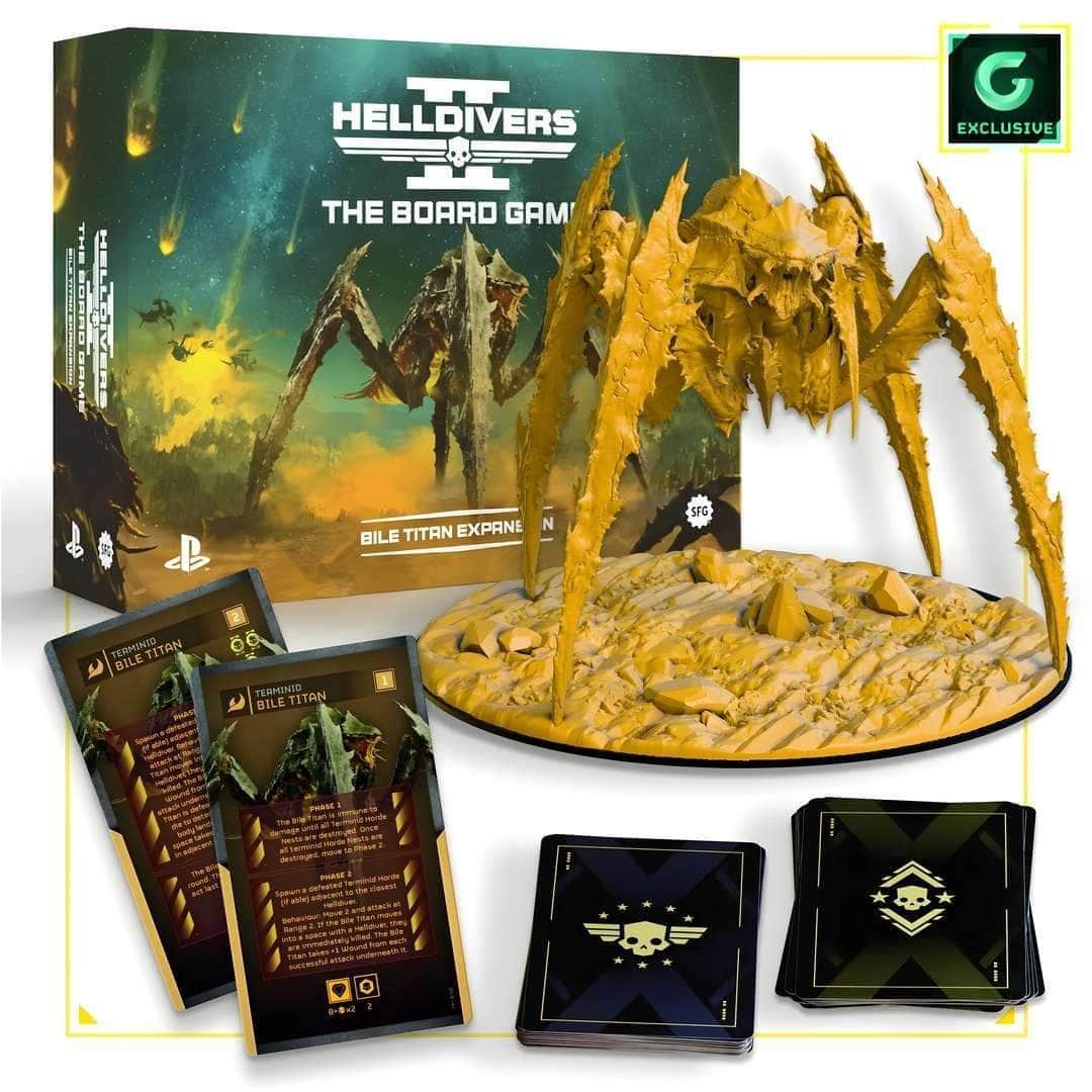 Helldivers 2: The Board Game Hell Commander Pledge (Kickstarter Pre-Order Special)