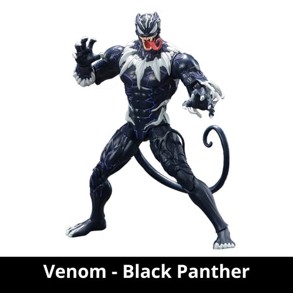 Mô hình Marvel - Venom Heroes - Black Panther - ZD Toys - ZC23