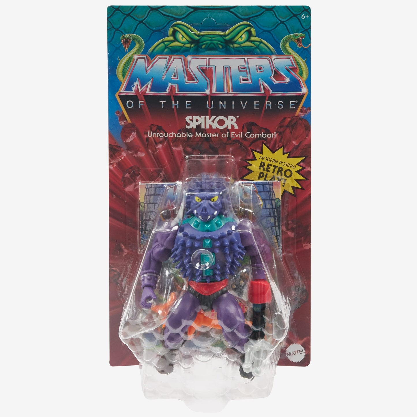 Masters of the Universe Origins Rise of Spikor Figure - Mô Hình Hành Động - Mattel HKM79 - Hình ảnh sản phẩm