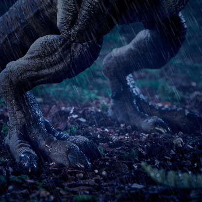 Jurassic World Hammond Collection Outhouse Chaos Set - Bộ Đồ Chơi Mô Hình Khủng Long T-Rex và Nhân Vật - Mattel Mattel - ảnh 