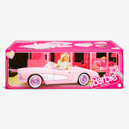 Barbie The Movie Pink Corvette Convertible - Xe Mui Trần Sưu Tầm Mattel Barbie Signature - ảnh 2 - Xe đồ chơi sưu tầm