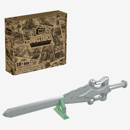 MEGA Masters of the Universe Power Sword - Bộ Lắp Ráp Thanh Kiếm He-Man Cao Cấp - MEGA