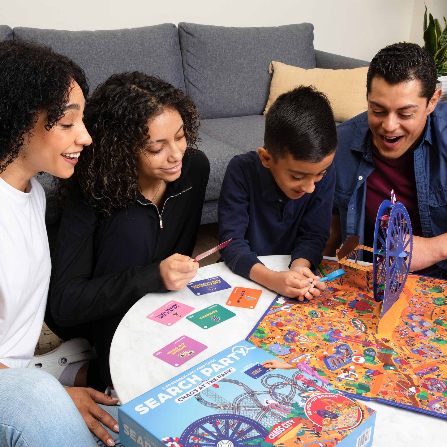 Search Party: Chaos at the Park Family Game - Board Game 3D Tìm Kiếm & Giải Mã Bí Ẩn - Relatable