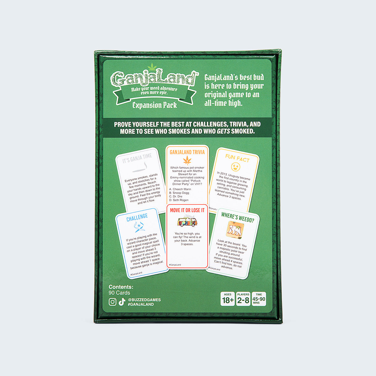 Ganjaland Expansion Pack - Bộ Bài Mở Rộng Board Game Tiệc Tùng Relatable - Hình ảnh bổ sung 7
