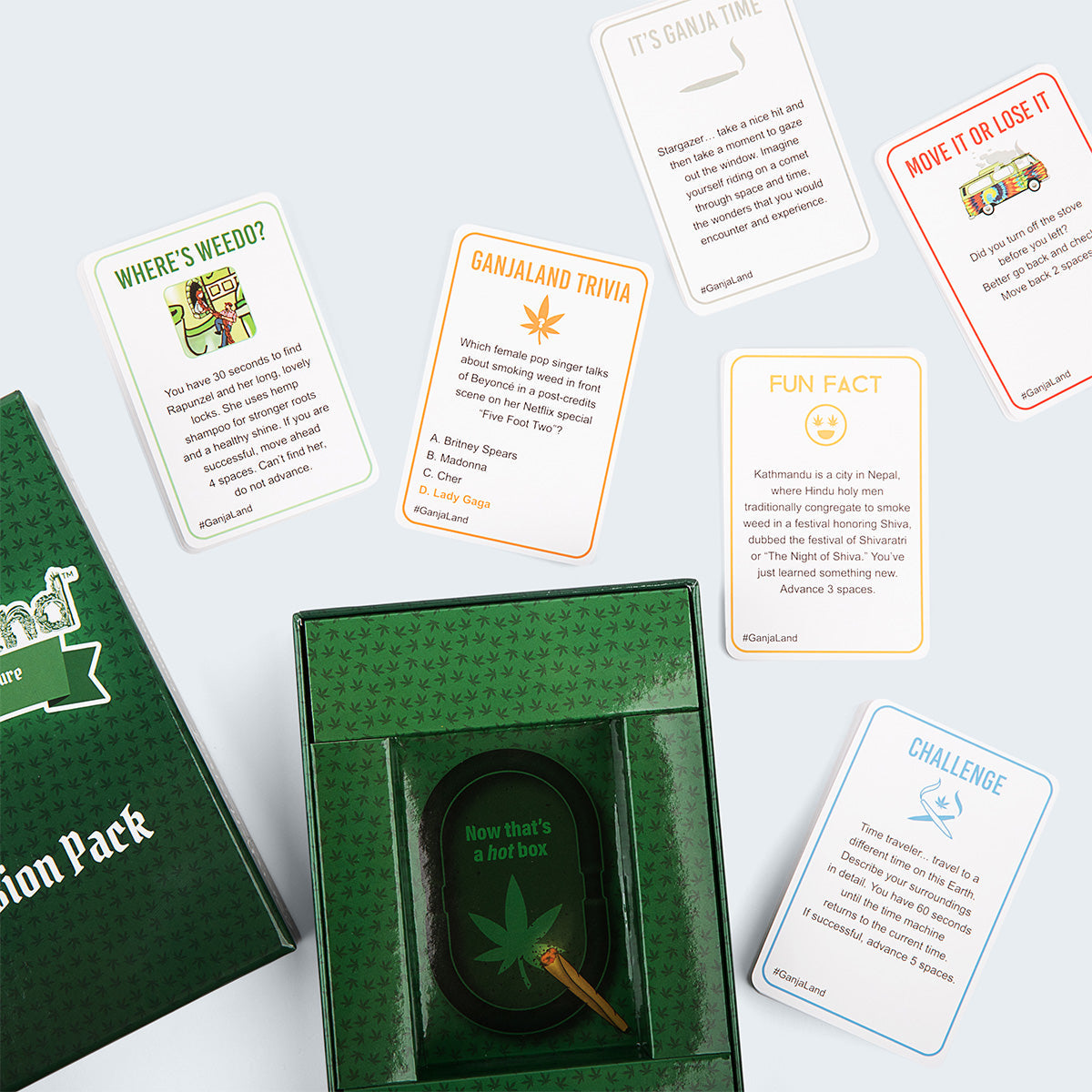 Ganjaland Expansion Pack - Bộ Bài Mở Rộng Board Game Tiệc Tùng Relatable - Góc nhìn khác 3