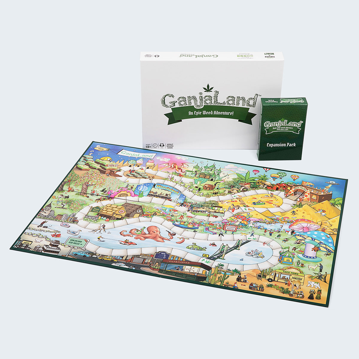Ganjaland Expansion Pack - Bộ Bài Mở Rộng Board Game Tiệc Tùng Relatable - Hình ảnh bổ sung 6