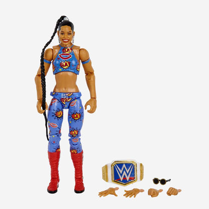 WWE Bianca Belair Elite Collection Action Figure - Mô Hình Nhân Vật WWE Cao Cấp - Mattel HDF18 - Hình ảnh bổ sung 5
