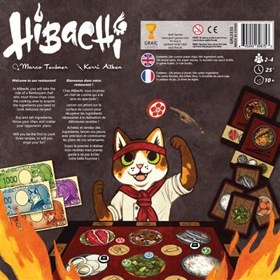 Hibachi Board Game - Trò chơi khéo léo nấu ăn Teppanyaki - Matagot
