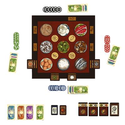 Hibachi Board Game - Trò chơi khéo léo nấu ăn Teppanyaki - Matagot