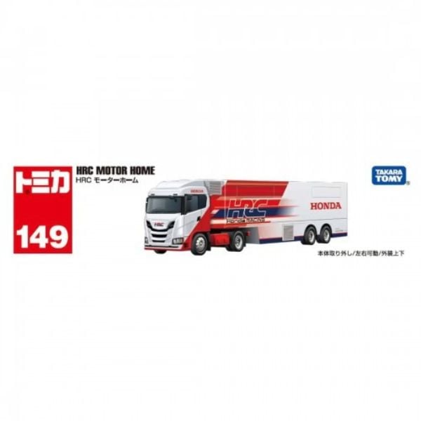 Tomica Long No. 149 Honda Racing Transporter