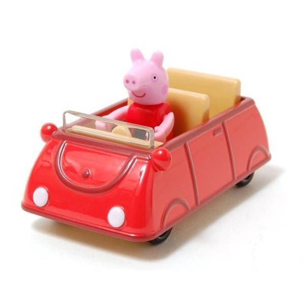 Đồ chơi mô hình xe Tomica Peppa Pig x Family Car Red ASIA Exclusive
