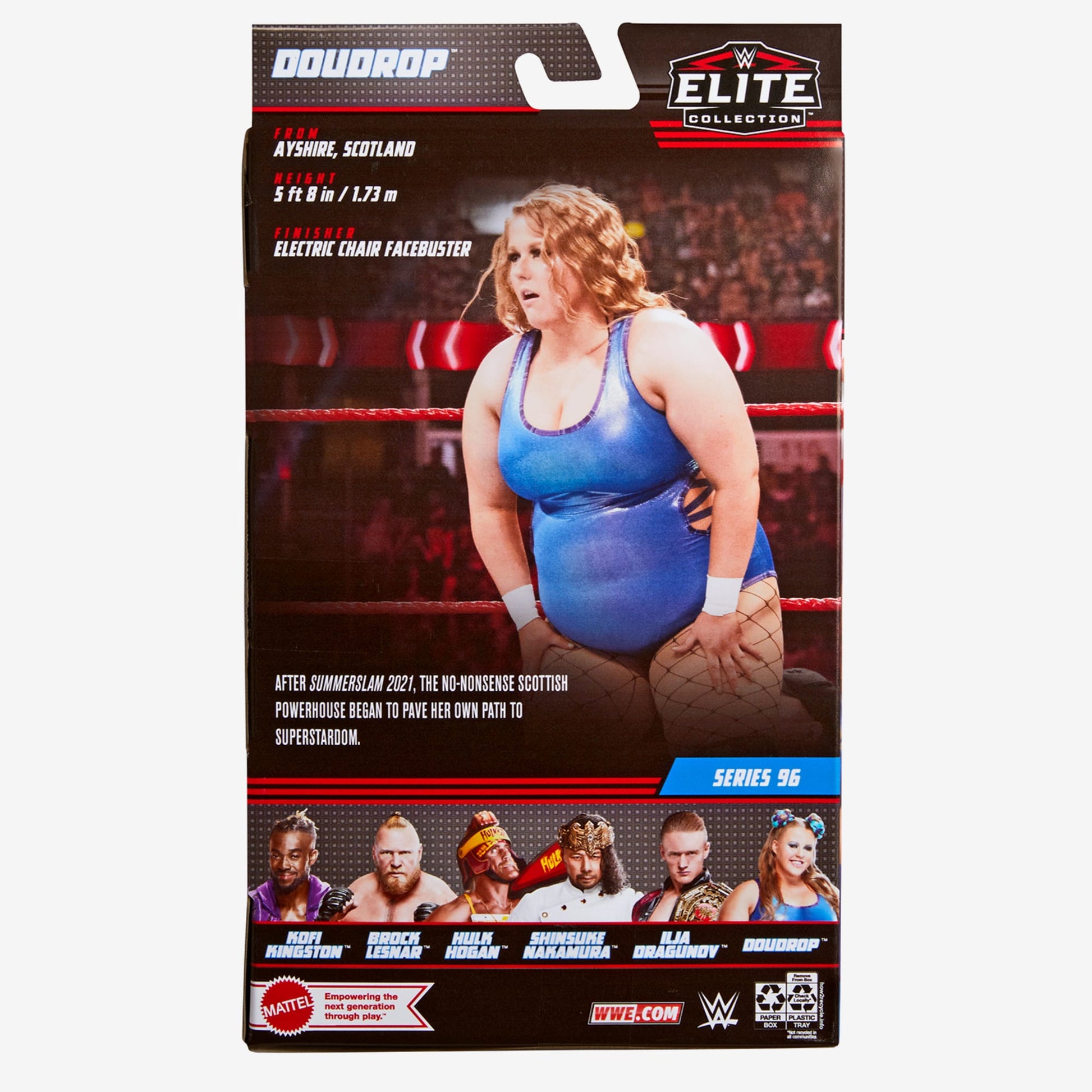 WWE Doudrop Elite Collection Action Figure - Mô hình hành động đô vật WWE - Mattel HDF47 Mattel - ảnh 2 - Action Figure
