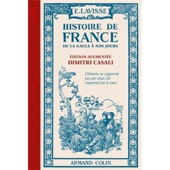 Histoire de France de la Gaule à nos jours - Armand Colin