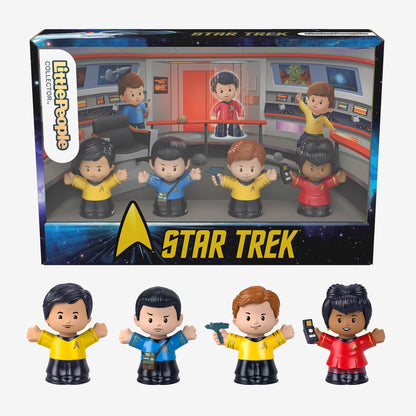 Little People Collector Star Trek Special Edition Set Bộ mô hình nhân vật Star Trek Mattel - Hình ảnh sản phẩm