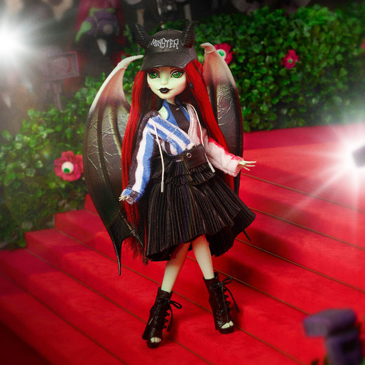 Off-White™ c/o Monster High Raven Rhapsody Doll - Búp Bê Sưu Tầm Cao Cấp Mattel Creations - Hình ảnh sản phẩm