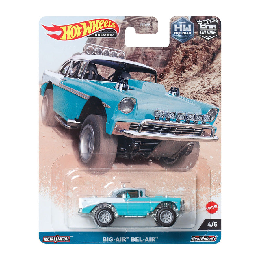 Hot Wheels Luxury Supercar BIG-AIR BEL-AIR - Xe mô hình kim loại cao cấp - Hot Wheels HKC74/FPY86 - Hình ảnh bổ sung 4