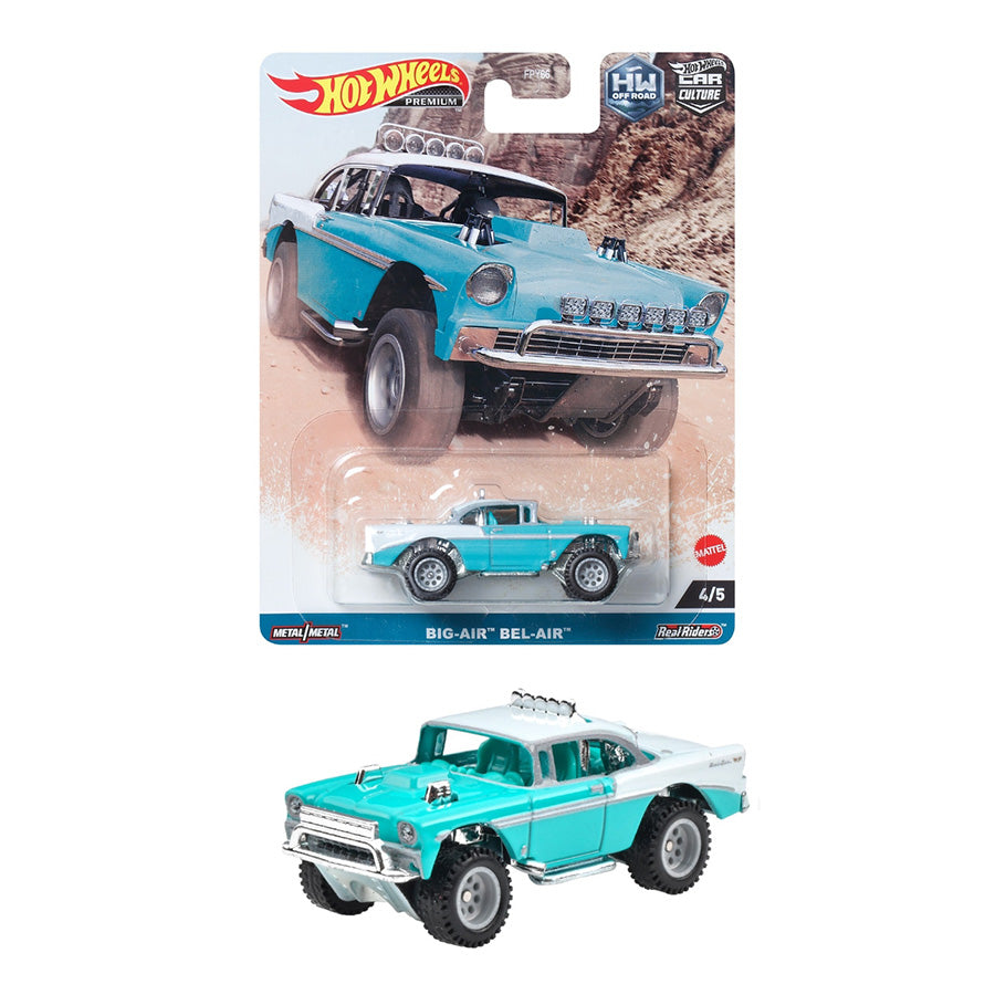 Hot Wheels Luxury Supercar BIG-AIR BEL-AIR - Xe mô hình kim loại cao cấp - Hot Wheels HKC74/FPY86 - Hình ảnh bổ sung 5
