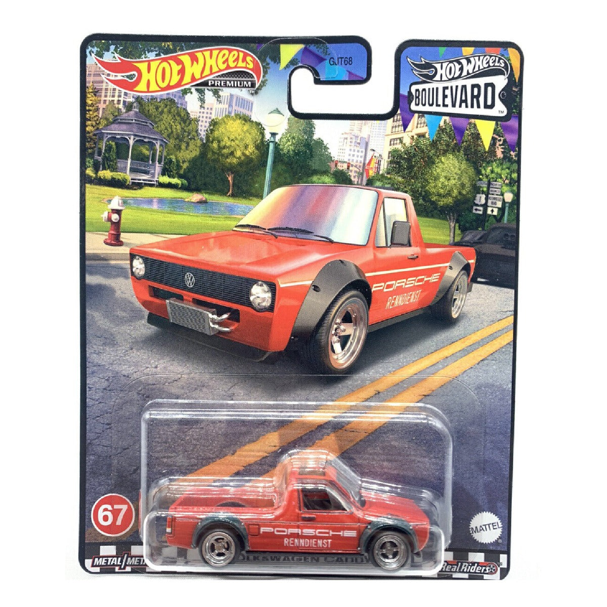 BOULEVARD VOLKSWAGEN CADDY - Xe Mô Hình Sưu Tầm Tỉ Lệ 1/64 - Hot Wheels GJT68