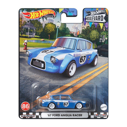 Supercar HW BOULEVARD 62 FORD ANGLIA MODIFIED - Mô hình xe ô tô kim loại - Hot Wheels