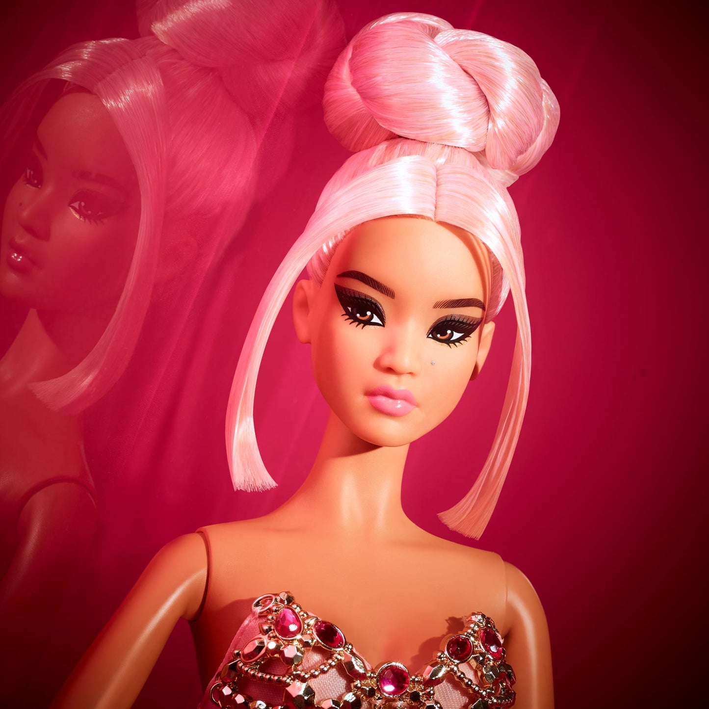 Barbie Pink Collection Doll 5 - Búp bê Sưu tầm Cao cấp - Barbie Signature HJW86 - Hình ảnh bổ sung 6