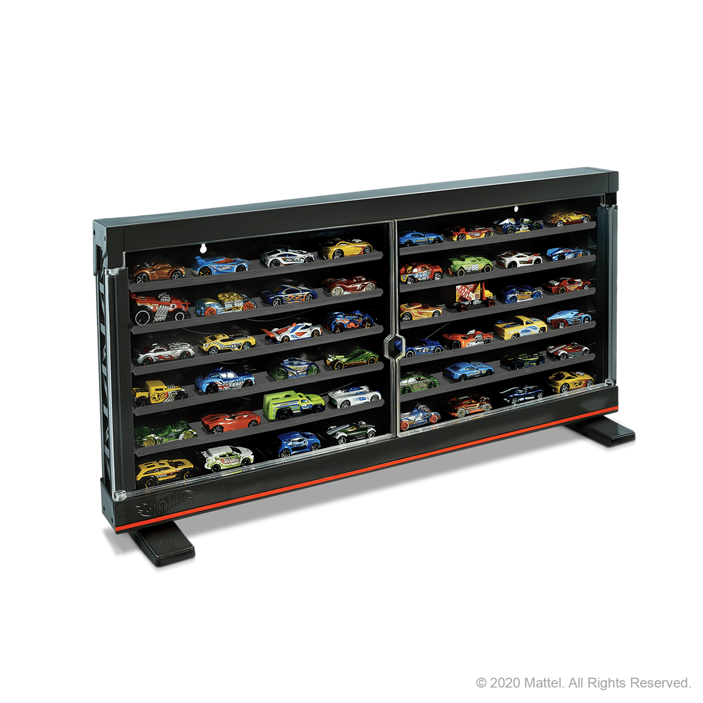 Hot Wheels Display Case - Kệ Trưng Bày 50 Xe Kèm Xe '55 Chevy Gasser - Mattel GND88 Mattel - ảnh 5 - Display Case