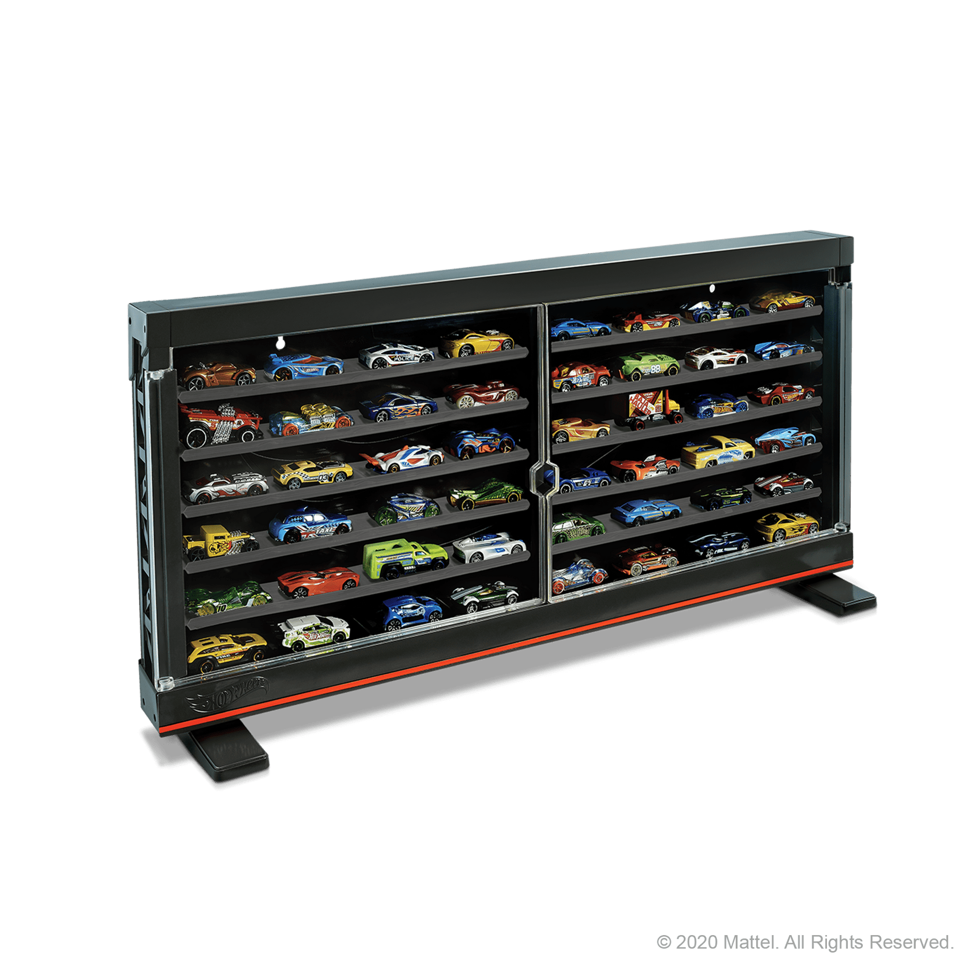 Hot Wheels Display Case - Kệ Trưng Bày 50 Xe Kèm Xe '55 Chevy Gasser - Mattel GND88 Mattel - ảnh 5 - Display Case
