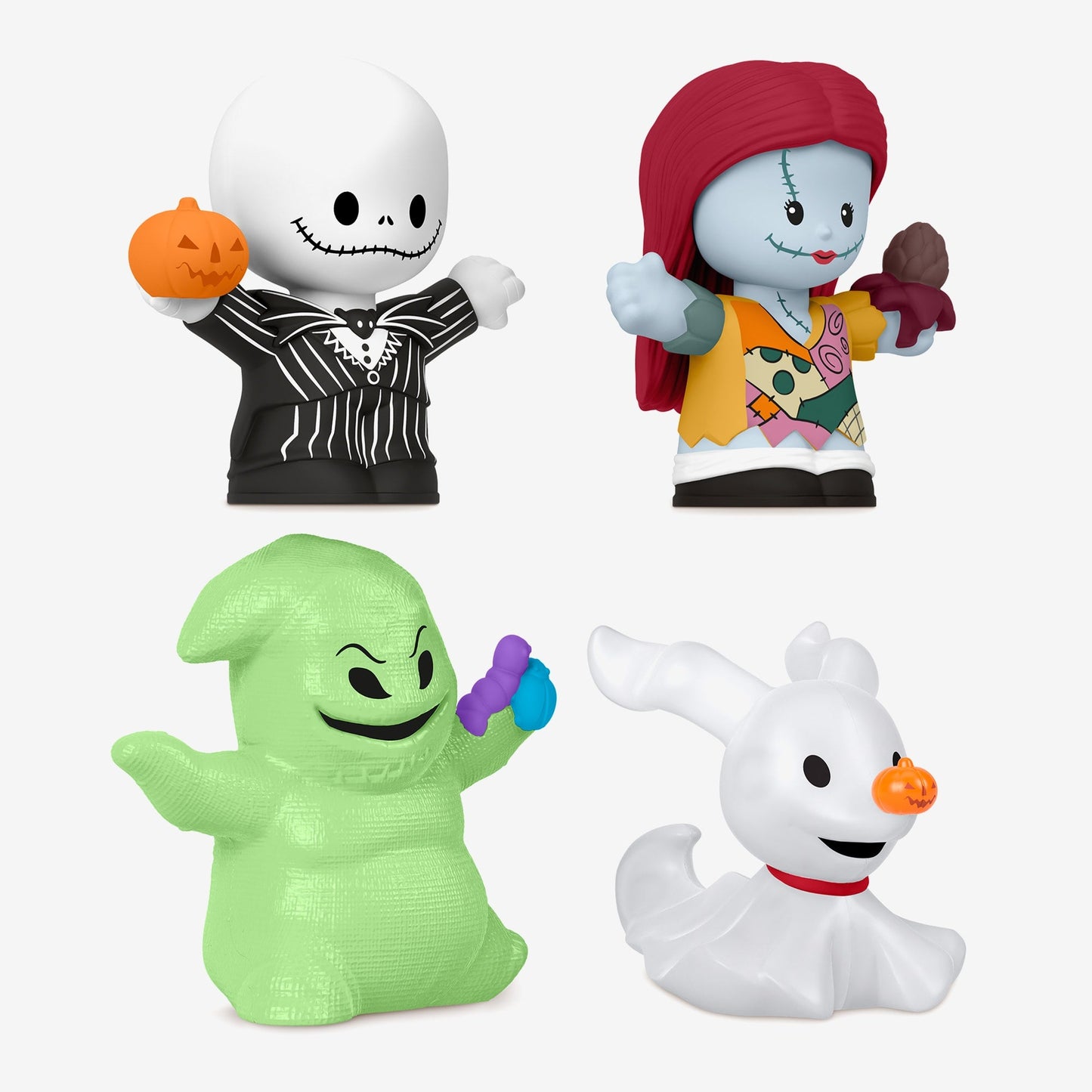 Little People Collector Disney Tim Burton’s The Nightmare Before Christmas Set - Bộ Figure Sưu Tầm - Mattel - Hình ảnh chi tiết 2