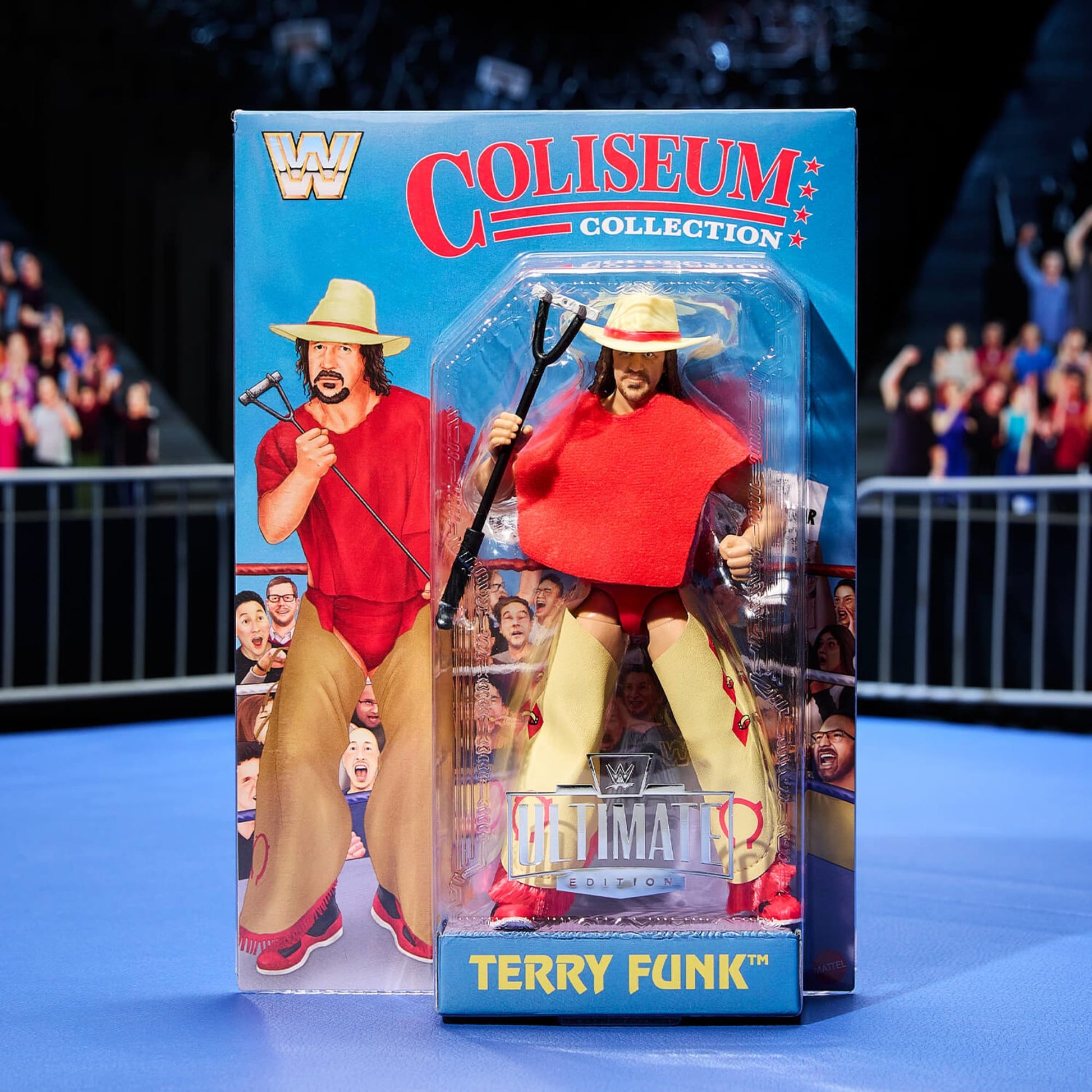 WWE Coliseum Collection Hulk Hogan & Terry Funk Ultimate Edition Figures - Bộ 2 Mô Hình Đô Vật Mỹ Cao Cấp Mattel Mattel - ảnh