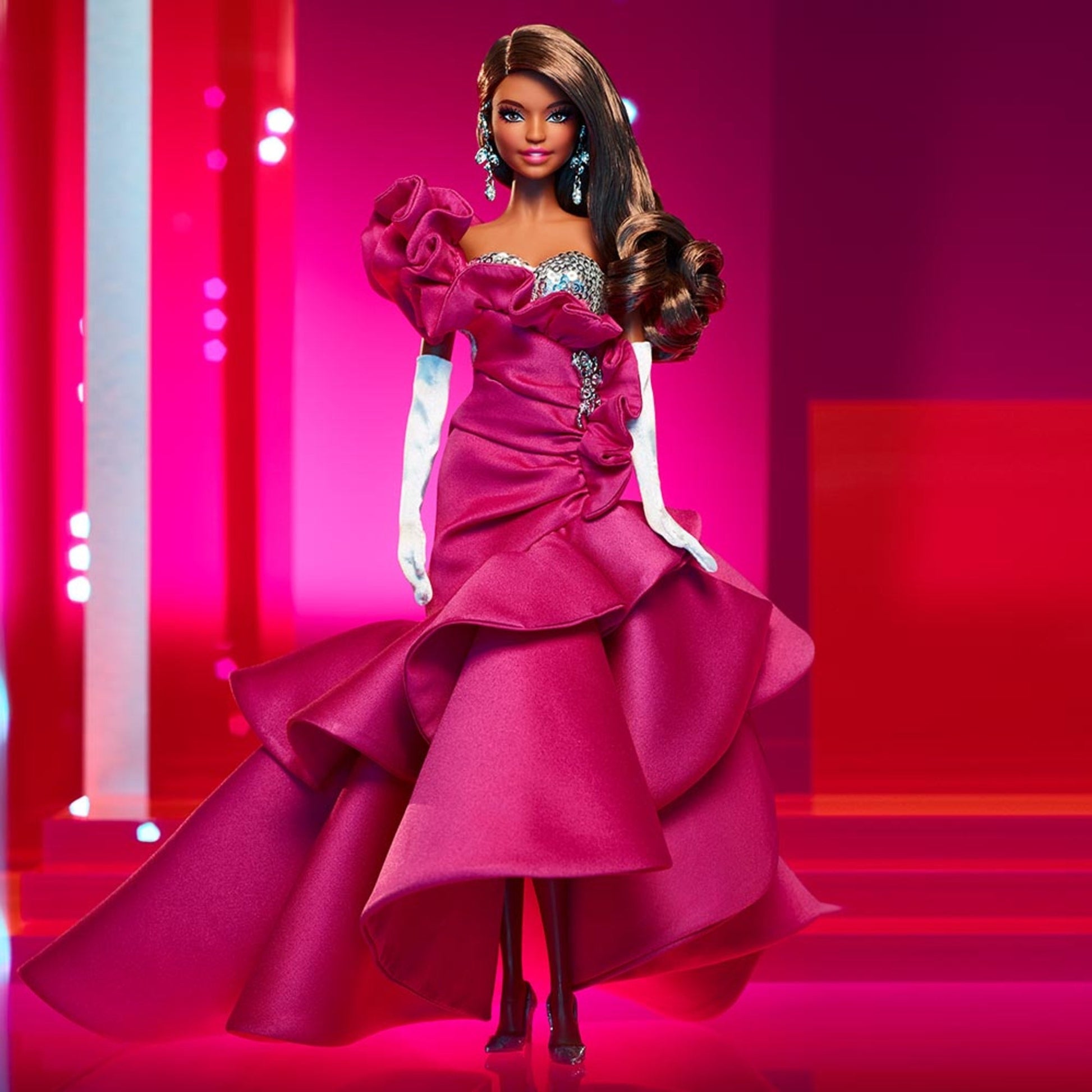 Barbie Pink Collection Doll 2 - Búp bê Sưu tầm Cao cấp Silkstone - Barbie Signature - Hình ảnh bổ sung 6