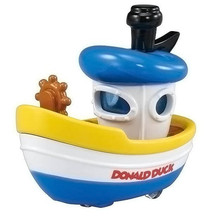 Tomica DT Ride On Disney RD-04 Donald Duck & Steam Boat
