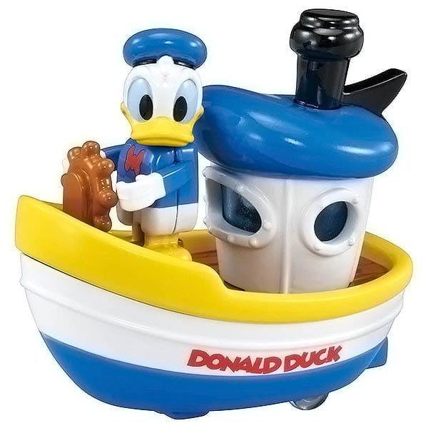 Tomica DT Ride On Disney RD-04 Donald Duck & Steam Boat