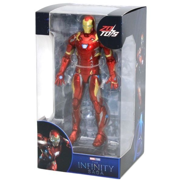 Mô hình Marvel - Iron Man MK46 with Plastic Holder - ZD Toys - ZM36