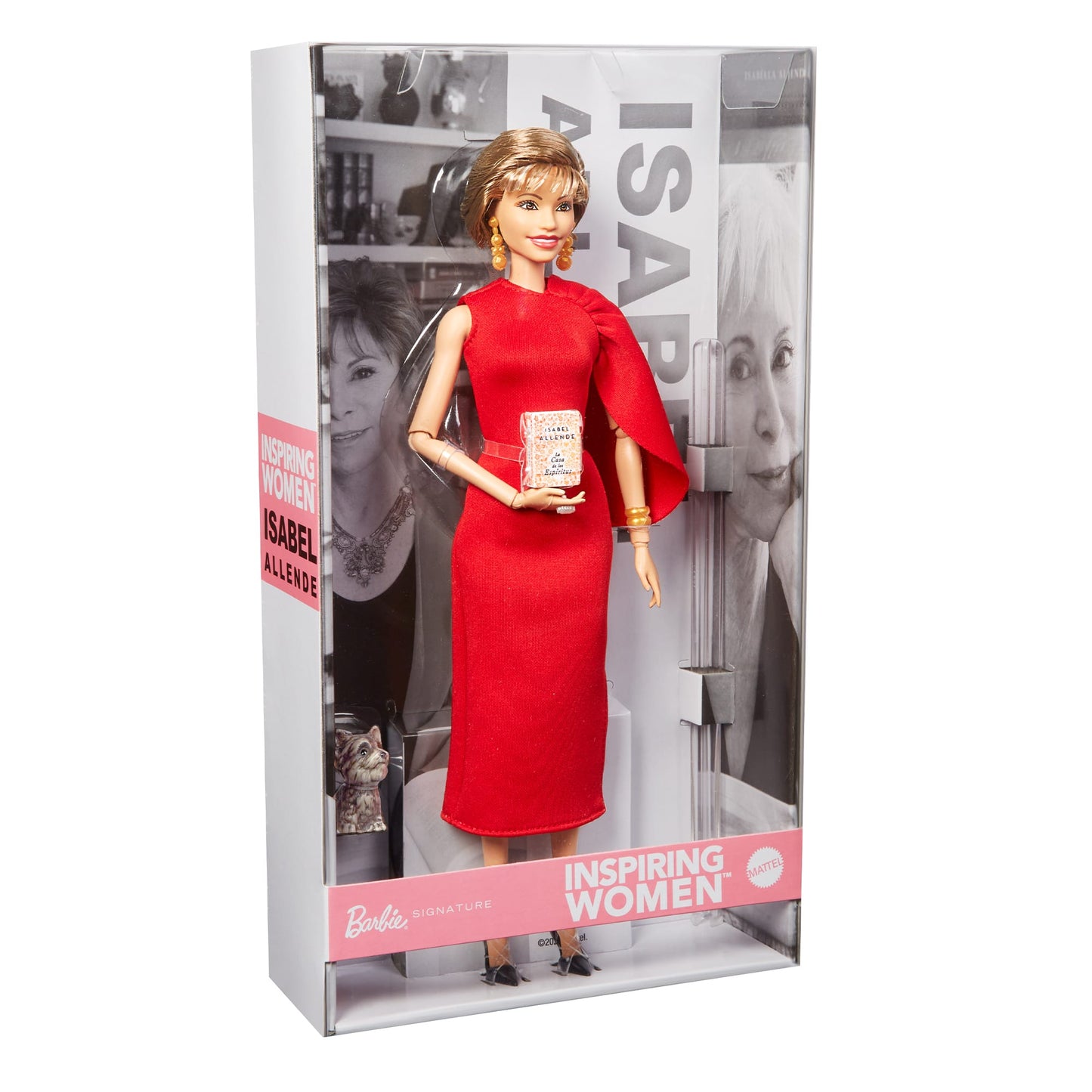 Barbie Inspiring Women Isabel Allende Doll - Búp Bê Nữ Văn Sĩ Sưu Tầm - Mattel Signature Mattel - ảnh 6 - Collectible Dolls