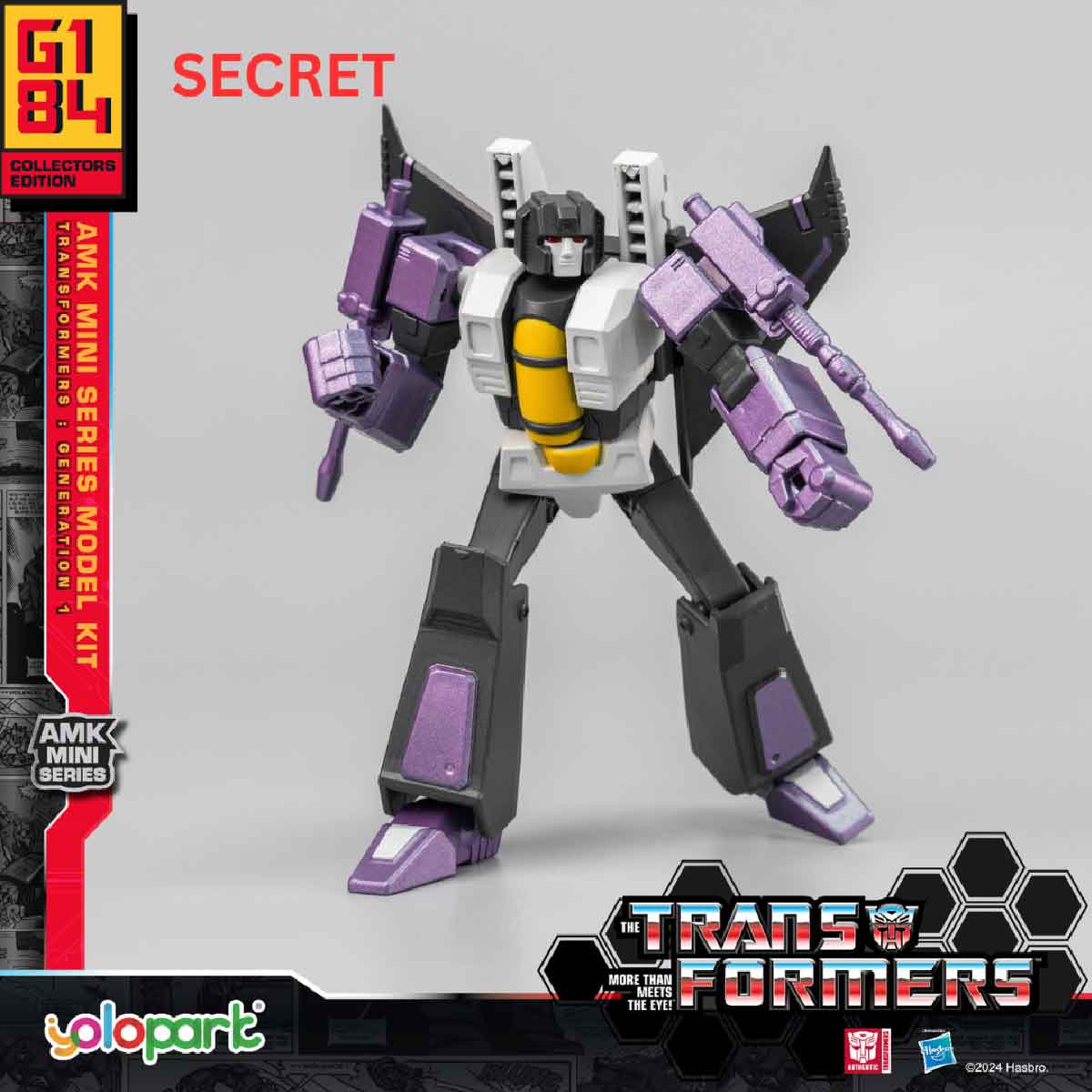 Transformers: Generation One YOLOPARK YPAMKG1-1 Blind Box Assembly Model - Mô hình lắp ráp Blind Box - YOLOPARK