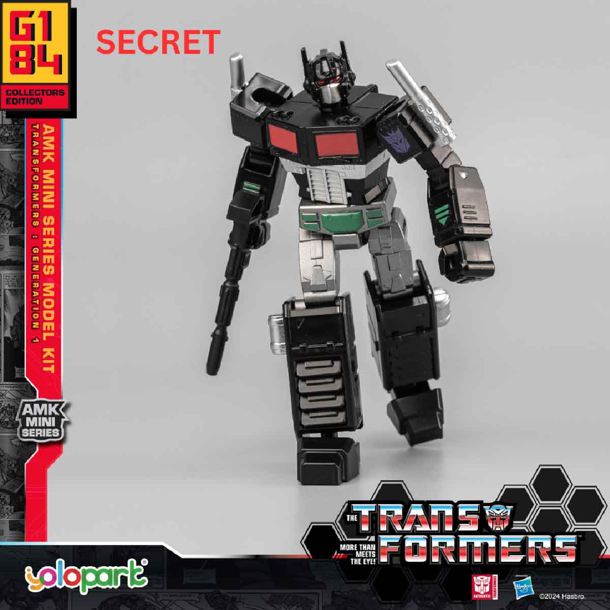 Transformers: Generation One YOLOPARK YPAMKG1-1 Blind Box Assembly Model - Mô hình lắp ráp Blind Box - YOLOPARK
