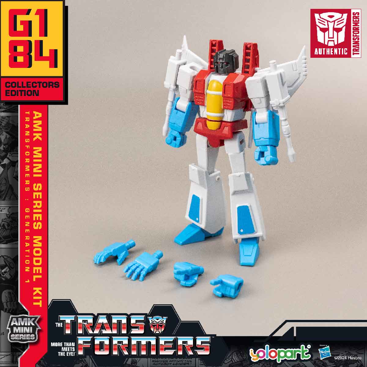 Transformers: Generation One YOLOPARK YPAMKG1-1 Blind Box Assembly Model - Mô hình lắp ráp Blind Box - YOLOPARK
