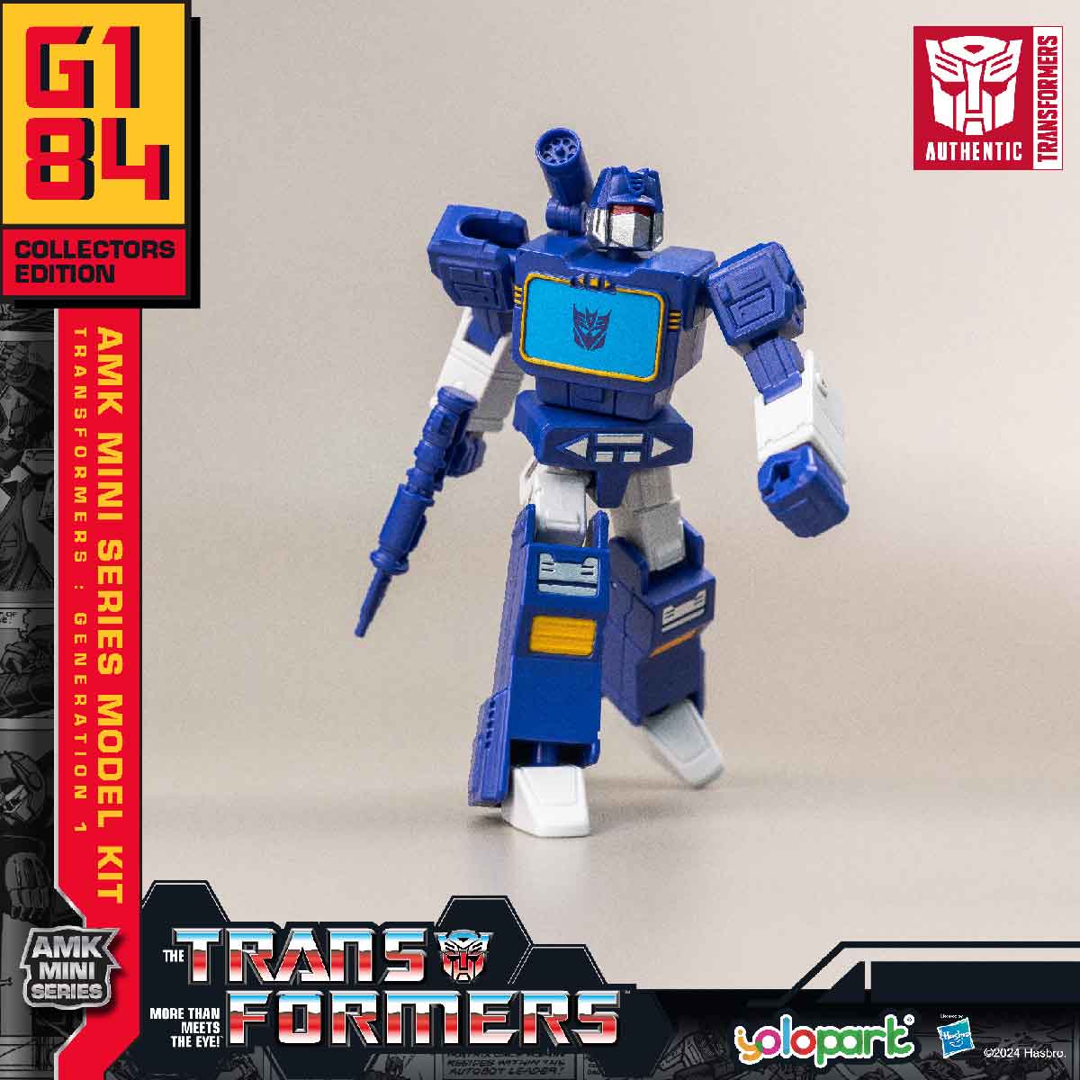 Transformers: Generation One YOLOPARK YPAMKG1-1 Blind Box Assembly Model - Mô hình lắp ráp Blind Box - YOLOPARK