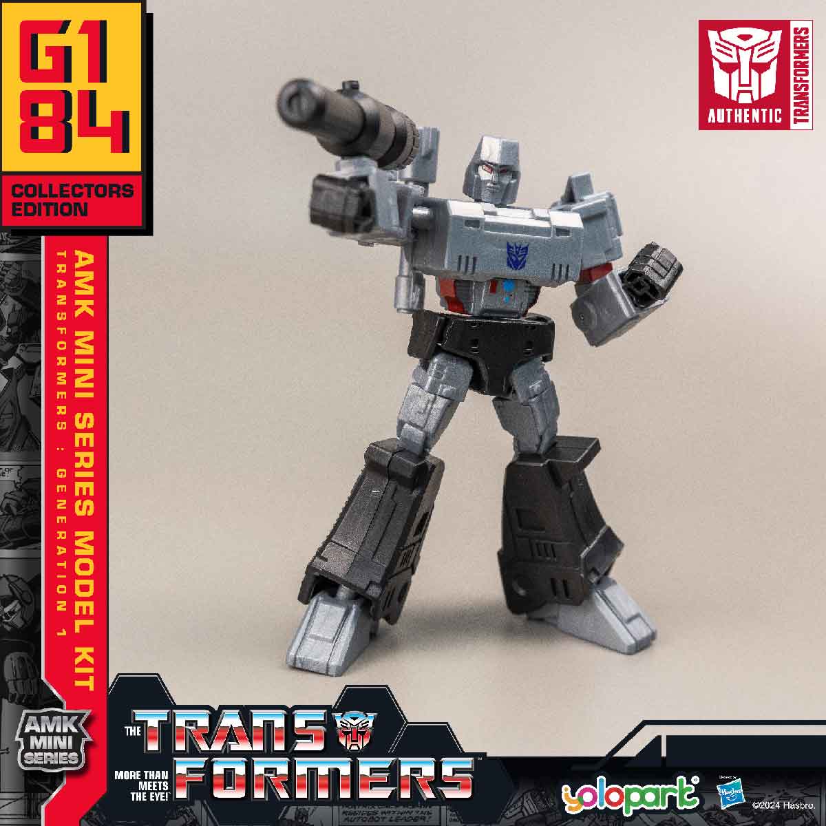 Transformers: Generation One YOLOPARK YPAMKG1-1 Blind Box Assembly Model - Mô hình lắp ráp Blind Box - YOLOPARK