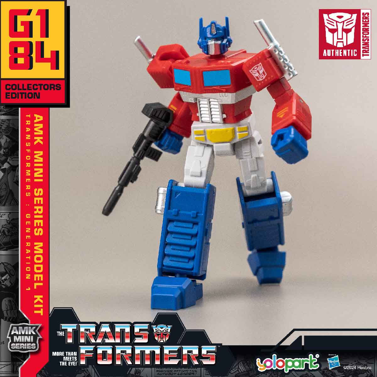 Transformers: Generation One YOLOPARK YPAMKG1-1 Blind Box Assembly Model - Mô hình lắp ráp Blind Box - YOLOPARK